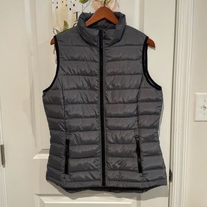 Flattering puffy vest